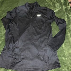 Women’s Nike black quarter zip